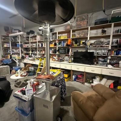 Garage full of tools