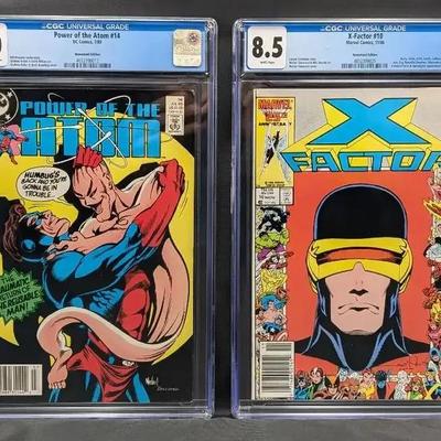 CGC Graded 1980s Comics: X-Factor, Power of Atom 