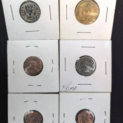 6 Ancient Coins - Lot 1