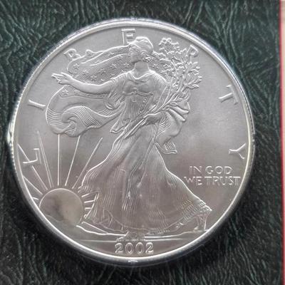 2002 Silver 1oz. American Eagle