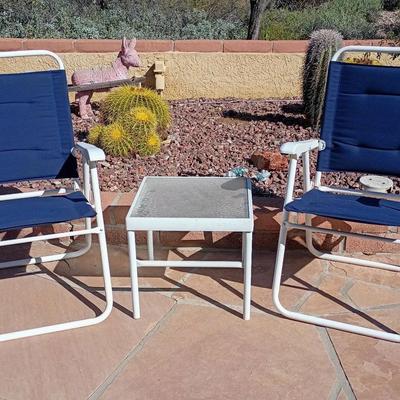 Patio Chairs And Table