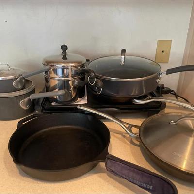 Cast Iron And Pans