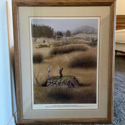 Loyal Chapman Signed Print