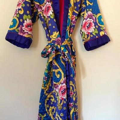 Vintage Quilted Robe