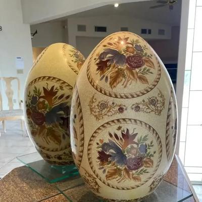 Large Porcelain Egg