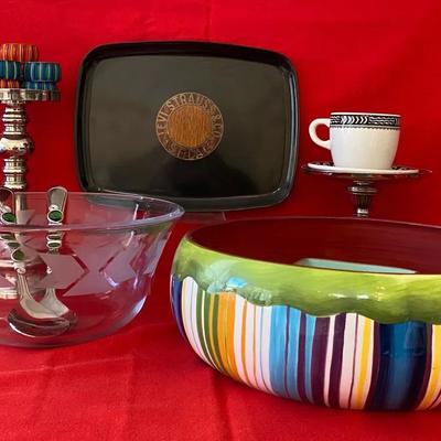 Ancient Mimbreno Saucer & Mug