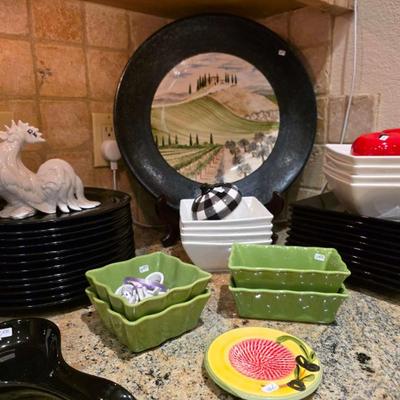 Sale Photo Thumbnail #22: Pier 1 dinnerware and more. 