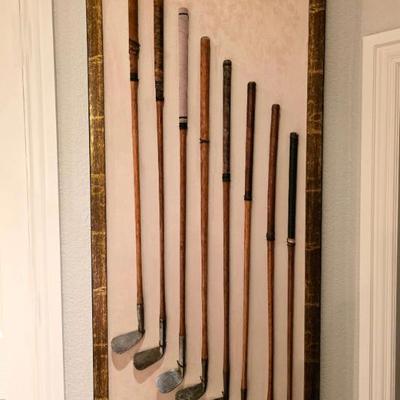 Sale Photo Thumbnail #26: Golf wall art. 