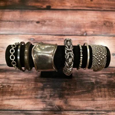 Sterling silver bracelets