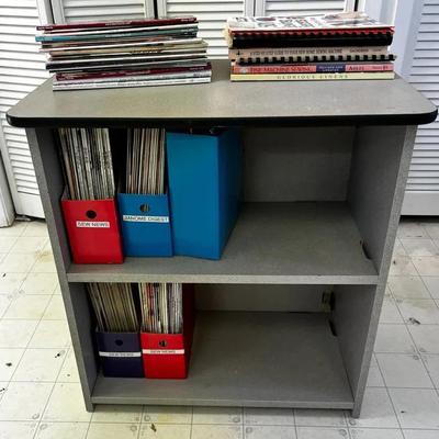 Shelf With Craft Books And Magazines #2