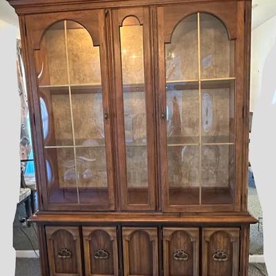 Lighted China Cabinet