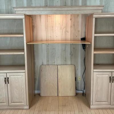Pressed Wood Entertainment Center 