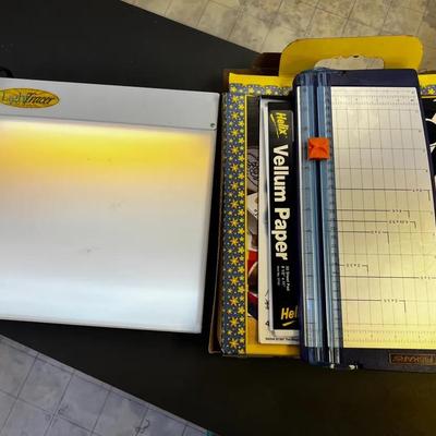 LightTracer And Paper Cutter