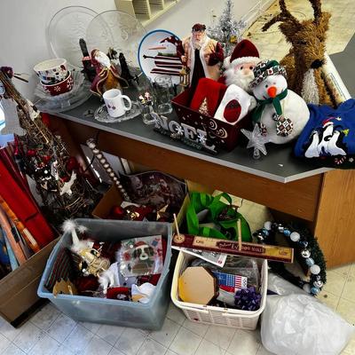 Large Mystery Lot Of Christmas Goodies