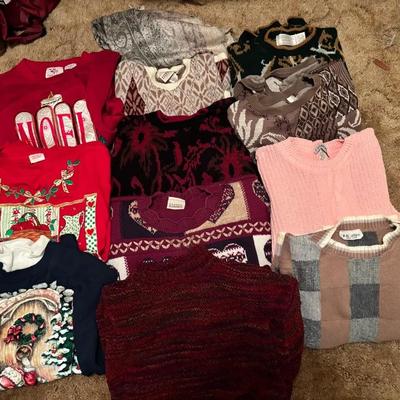 Sweaters And A Scarf