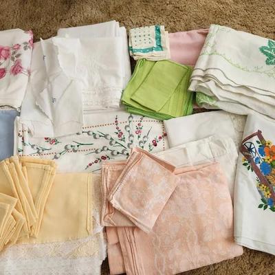 Vintage Table Linens