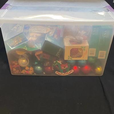 Tub Of Ornaments