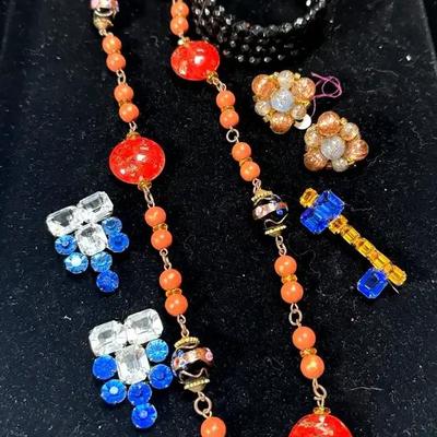 Vibrant vintage pieces