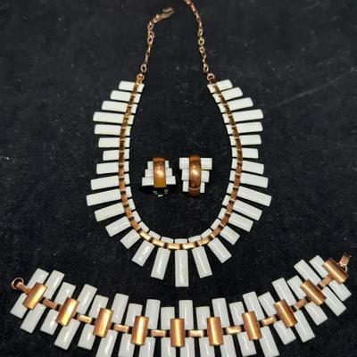 Renoir modernist jewelry set