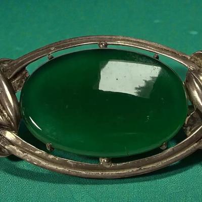 Otis sterling brooch