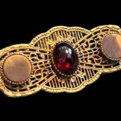 Freirich tiger s eye pin