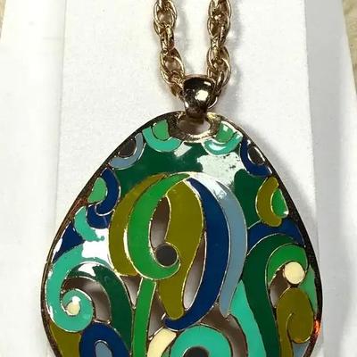 Eisenberg enamel brooch