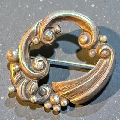 Margot de taxco silver pin