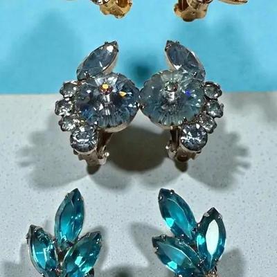 Juliana jewelry clip earrings