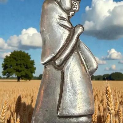 Los castillo mexico sterling pin old woman"