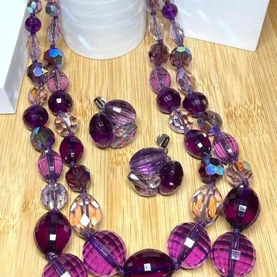 Vogue necklace earrings set