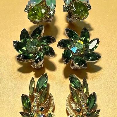Juliana vintage earrings