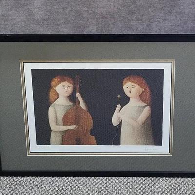 Antonio Bueno Signed Lithograph (FR)