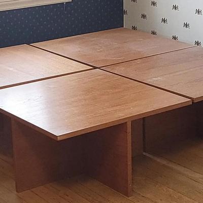 Modular Tables w/ Teak Veneer (BR1)
