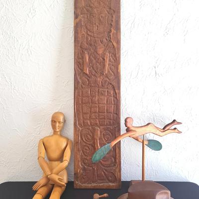 Assorted Wood Collectibles (LR)