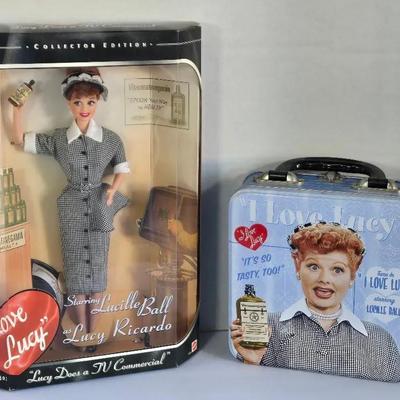 Lucille Ball TV Commercial Doll & Lunch Box