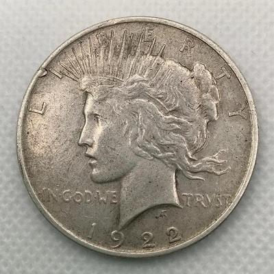 1922 U.S. Peace Dollar