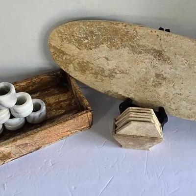 Marble Trivet & More