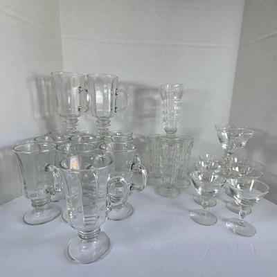 Vintage Clear Glass