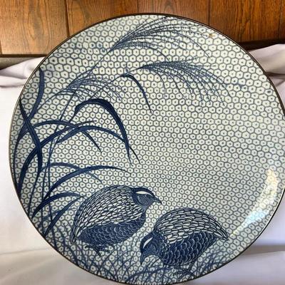 VTG Japanese Quail Platter 