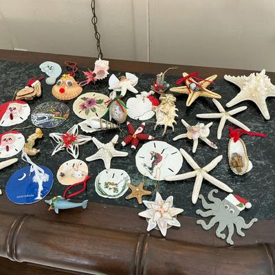 FL Christmas - Shell Ornaments 