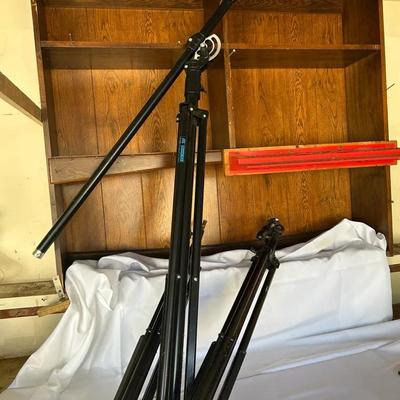 Photoflex Tripods And JTL Boom Kit Lot Of 3