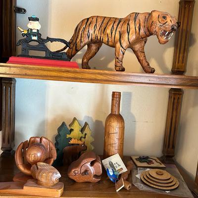 Nutcracker, Tiger And Wood Toys