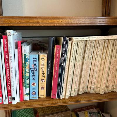 Cookbooks Southern Living, And Better Homes & Gardens