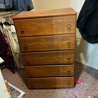 Wood Chest Of Drawers