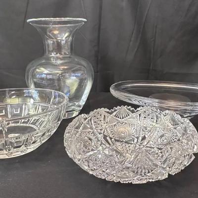 Simon Pearce, Waterford & Rosenthal Crystal Lot
