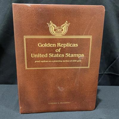 Golden Replicas of United States Stamps Collection | 22K Gold Surface Proof Replicas