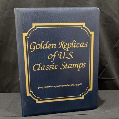 Golden Replicas of U.S. Classic Stamps | 22K Gold-Plated Proof Replica Collection