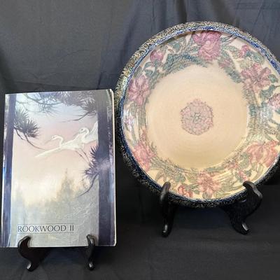 Rookwood Pottery Bowl Marked XXI 226BA with Rookwood II Reference Book