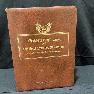 Golden Replicas of United States Stamps Collection | 22K Gold Surface Proof Replicas