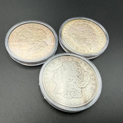 Morgan Silver Dollars | 3 Coins | 1921 (Philadelphia)